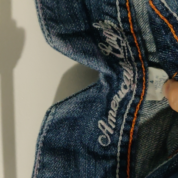 American Eagle short denim skirt Size 4 - Picture 3 of 3